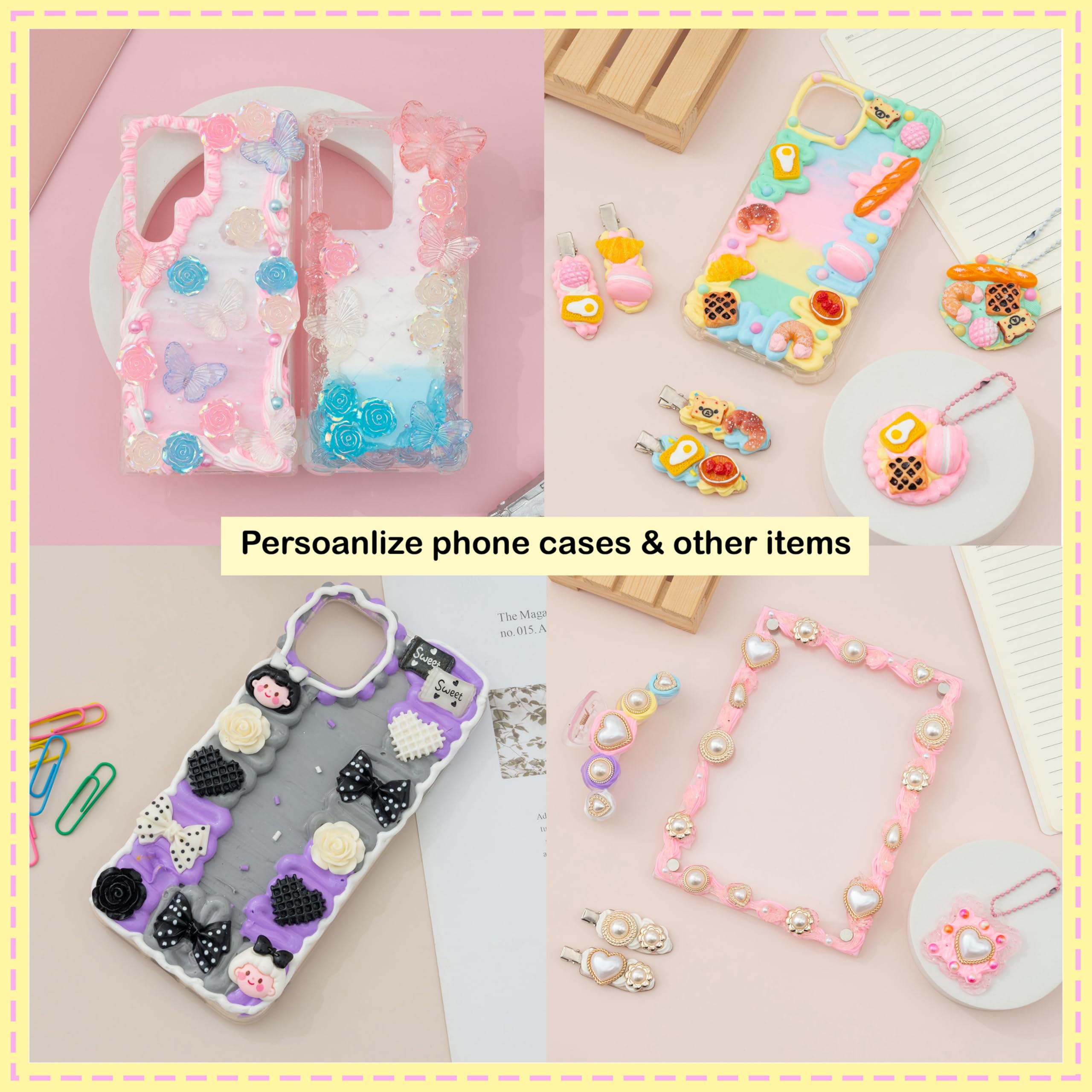 70g Starry Sky Imitation Cream - огляд і ціна Resin Art Phone Case
