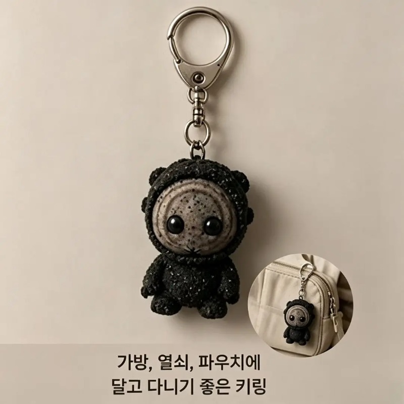 Donggung The East Palace Ttokg - огляд і ціна Resin Art Keychain