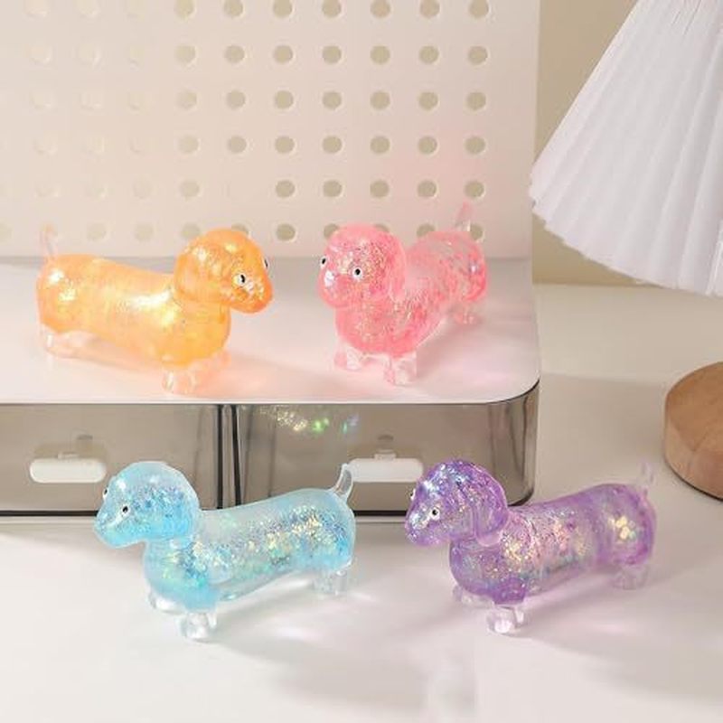 Glitter Dachshund Soft Stretch - огляд і ціна Resin Art And Deco