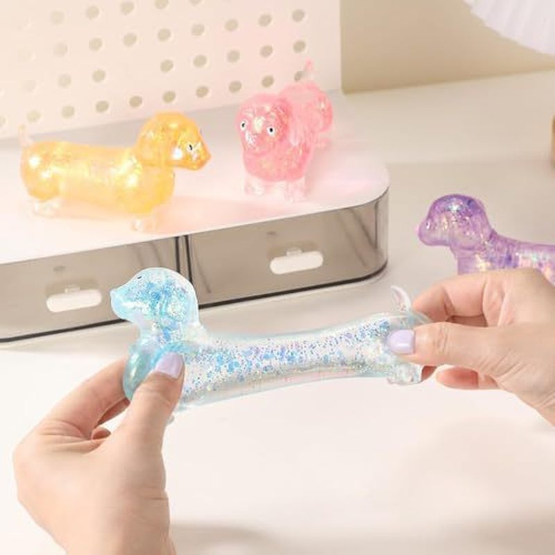 Glitter Dachshund Soft Stretch - огляд і ціна Resin Art And Deco