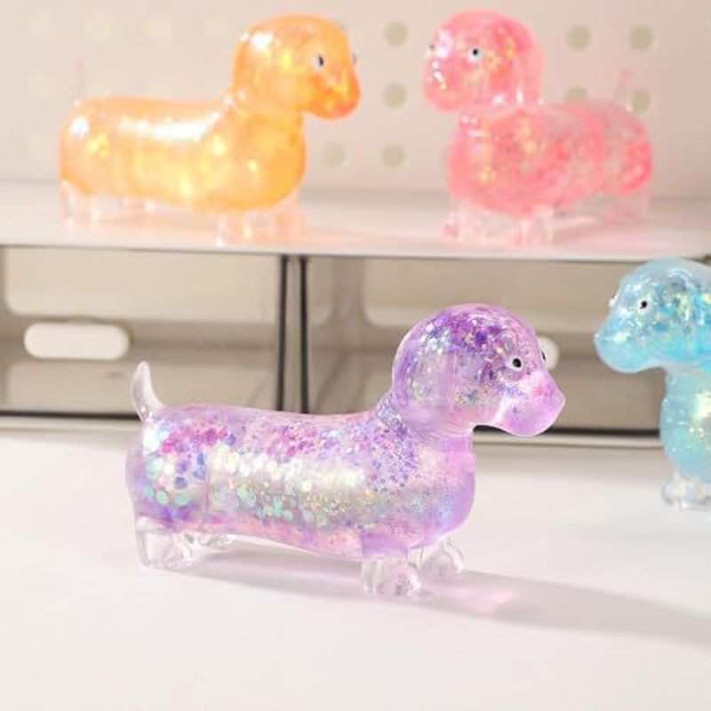 Glitter Dachshund Soft Stretch - огляд і ціна Resin Art And Deco