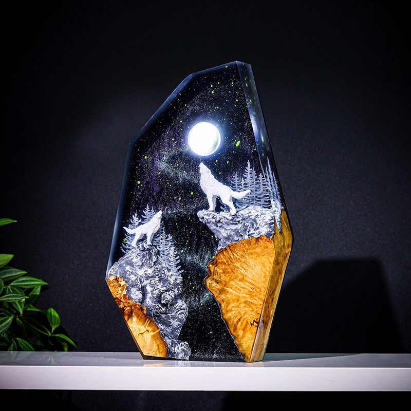 Nature Animals Figure Organism - огляд і ціна Resin Art Light