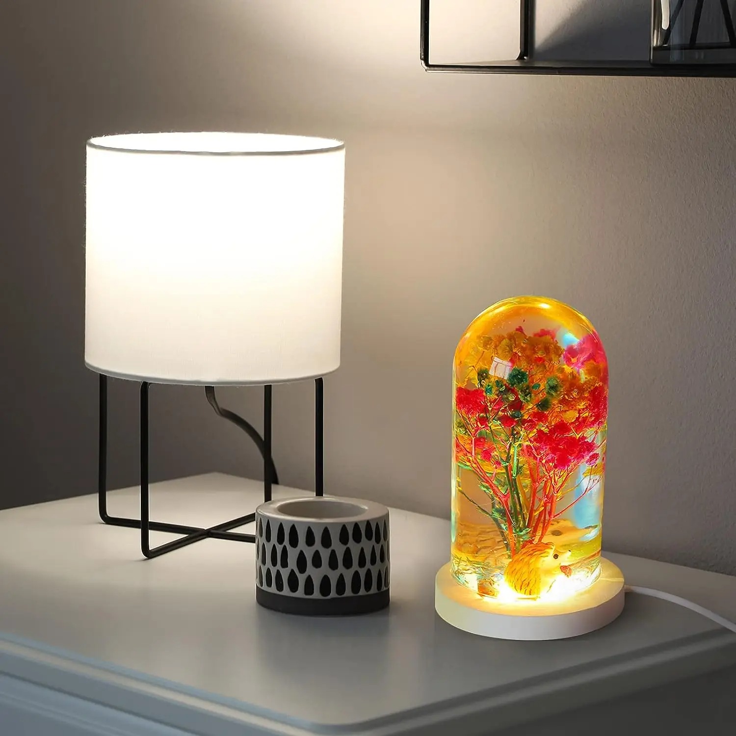 DIY Crystal Epoxy Resin Mold L - огляд і ціна Resin Art Light