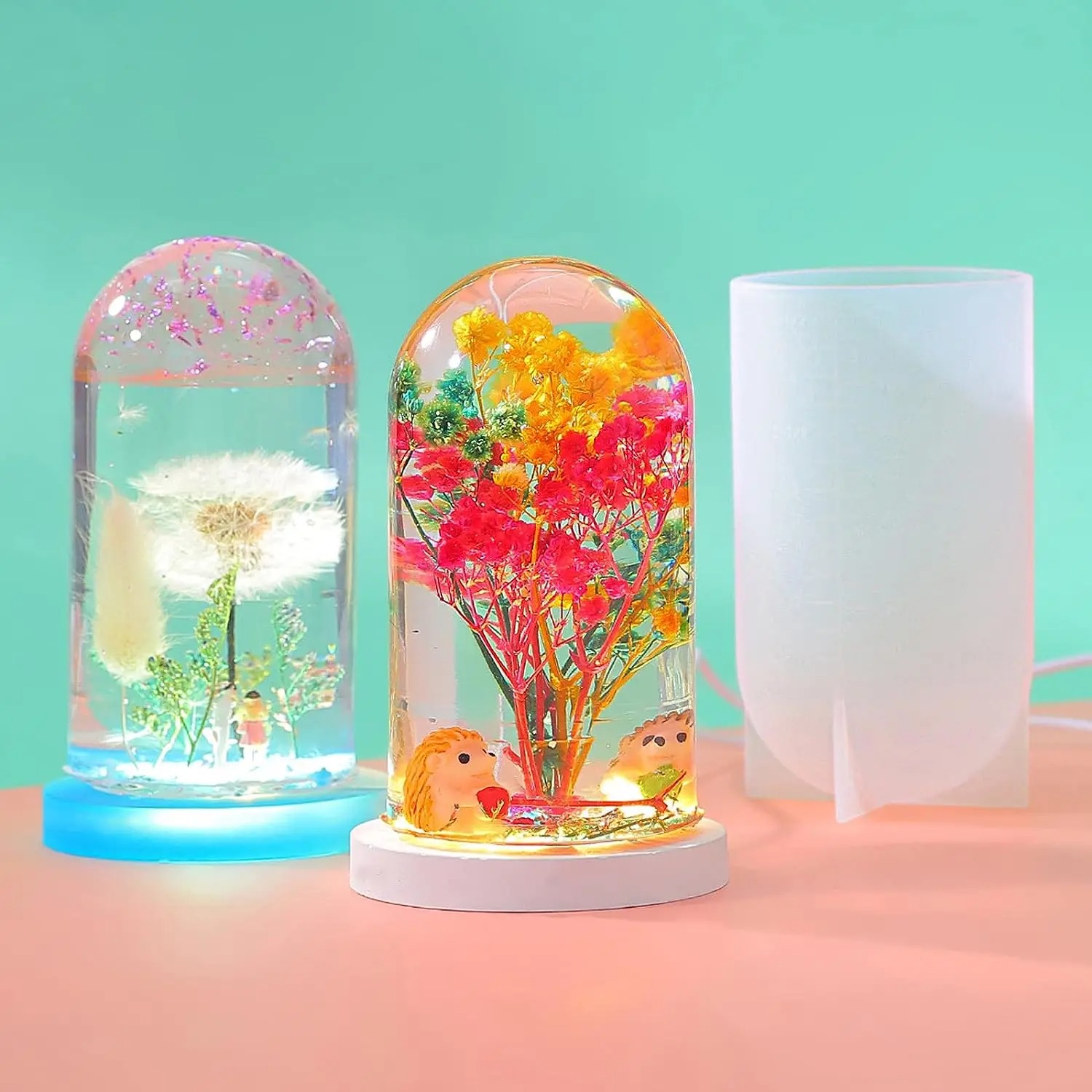 DIY Crystal Epoxy Resin Mold L - огляд і ціна Resin Art Light