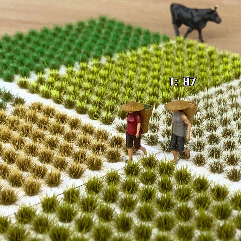104pcs/pack Static Grass Tuft, - огляд і ціна Resin Art Tree