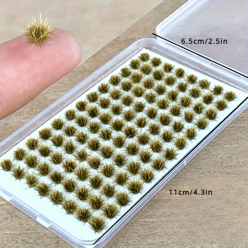 104pcs/pack Static Grass Tuft, - огляд і ціна Resin Art Tree
