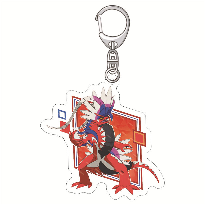 Pokémon Miraidon Koraidon Acry - огляд і ціна Resin Art Keychain