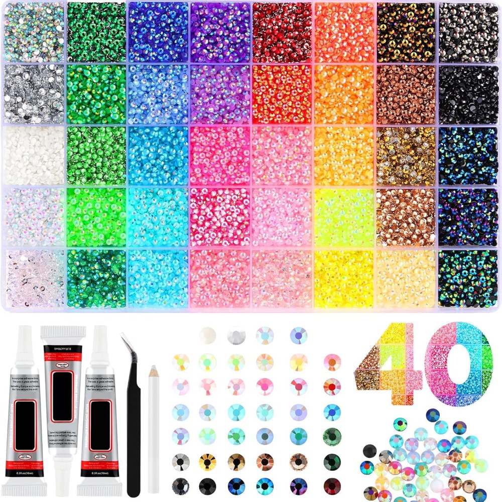 40 Colors Resin Jelly Rhinesto - огляд і ціна Resin Art Book