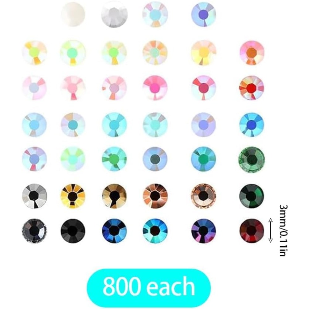 40 Colors Resin Jelly Rhinesto - огляд і ціна Resin Art Book