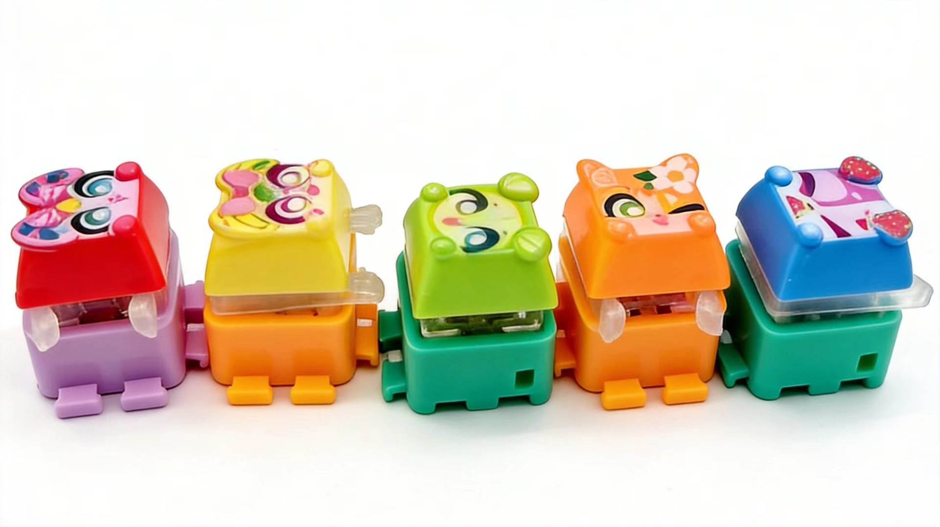 Fidget Keycap Keychain Light U - огляд і ціна Resin Art Keychain