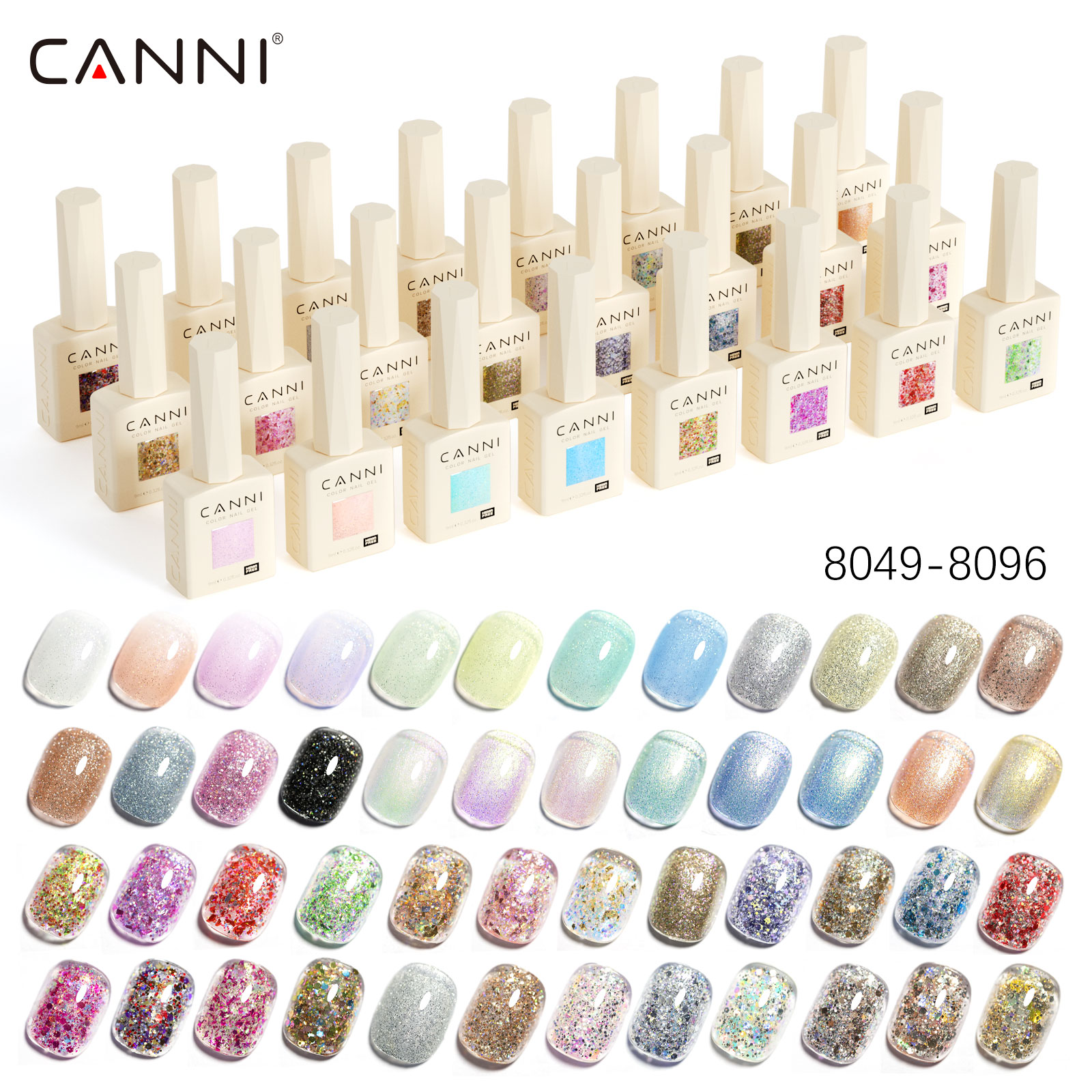 CANNI Nail Gel Polish HEMA TPO - огляд і ціна Uv Lamp Nail Resin