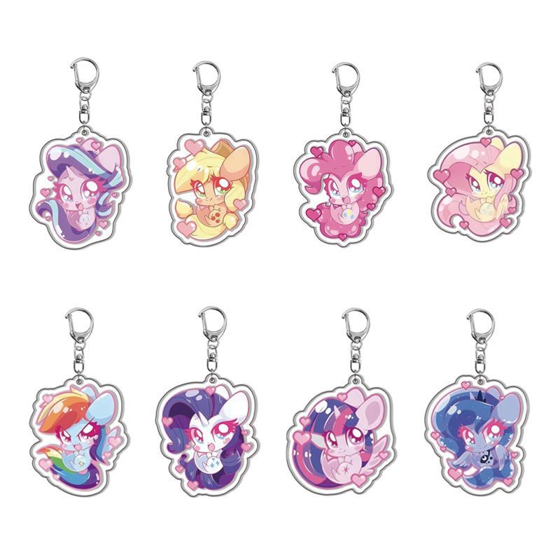 My Little Pony Anime Acrylic C - огляд і ціна Resin Art Keychain