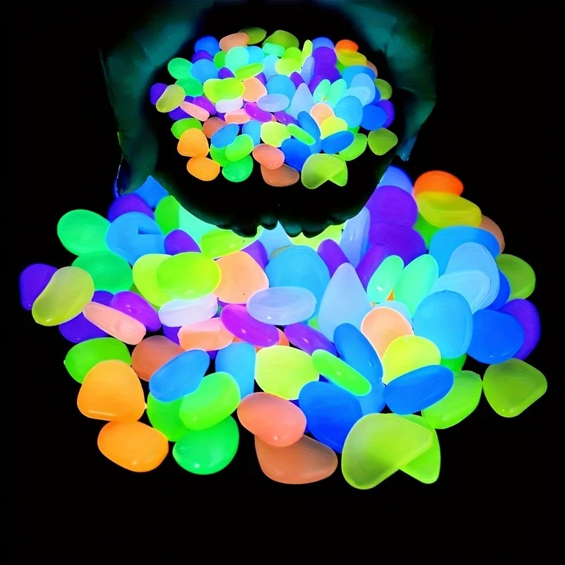 50-200pcs Glow in The Dark Peb - огляд і ціна Resin Art Light
