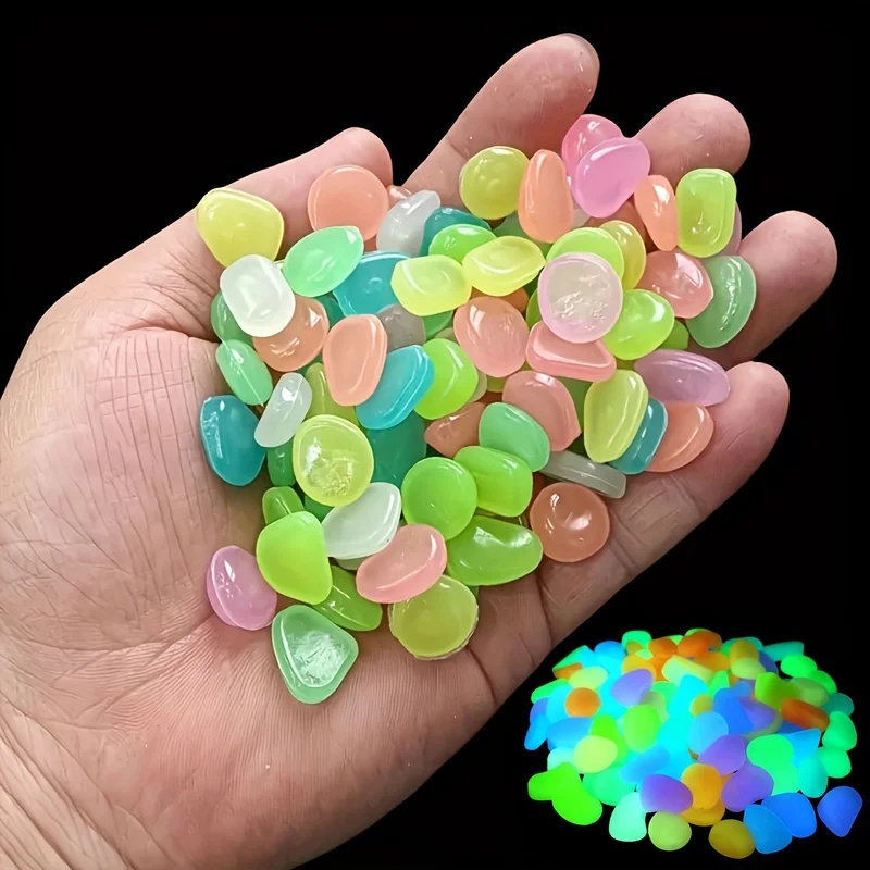 50-200pcs Glow in The Dark Peb - огляд і ціна Resin Art Light