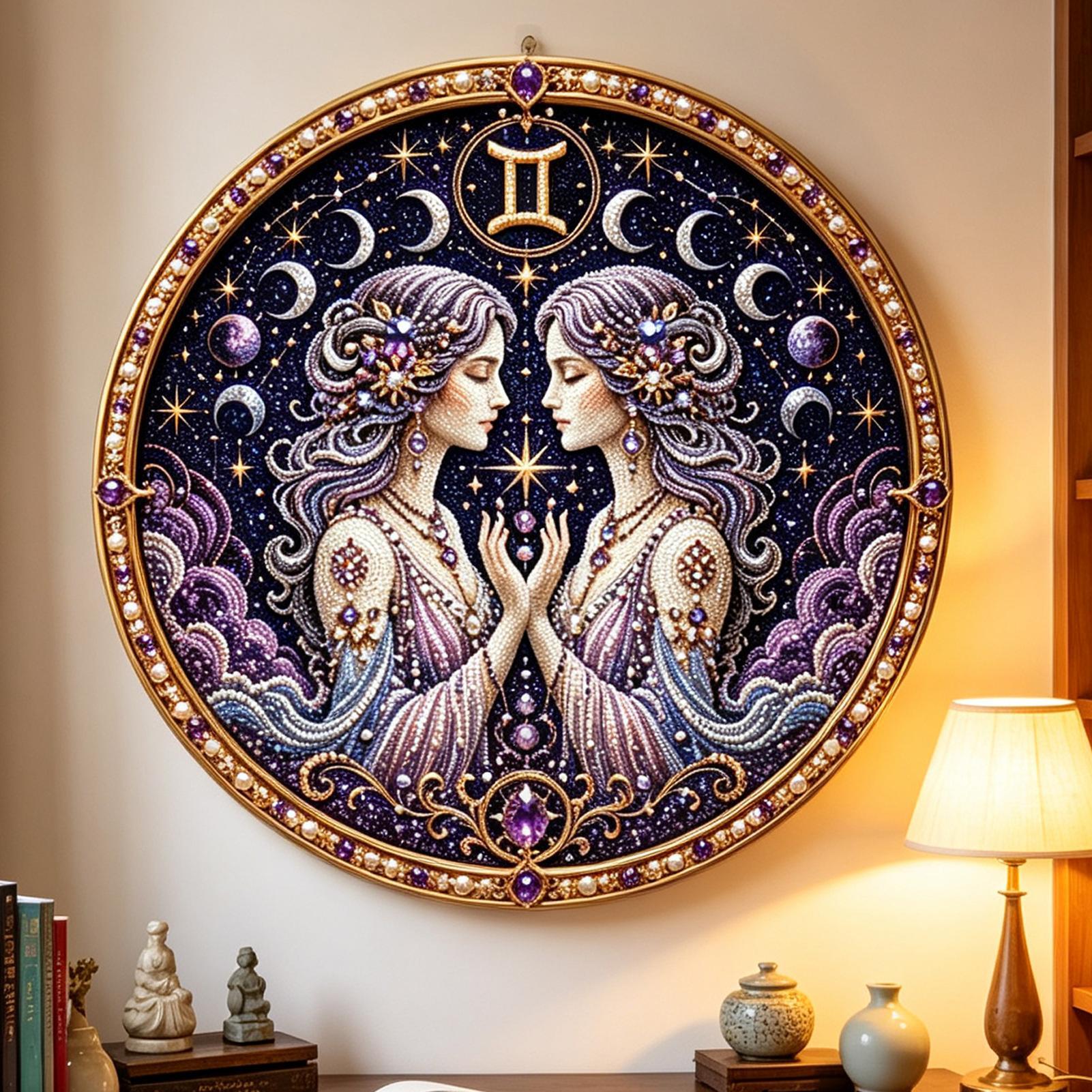 12 Zodiacs Signs Pearl Art Kit - огляд і ціна Resin Art Kits
