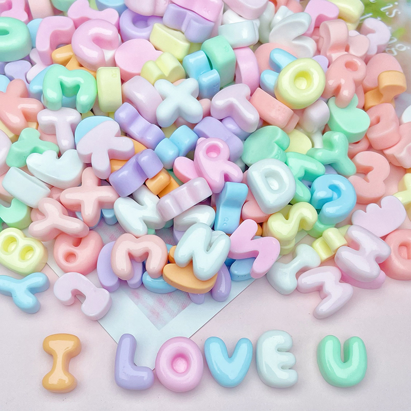 New20Pcs Mini Letters Mixed Re - огляд і ціна Resin Art Phone Case