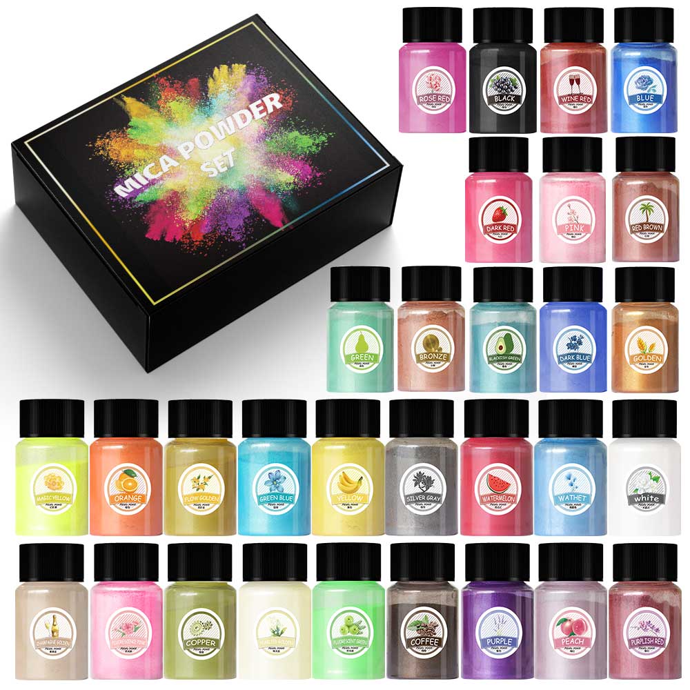 10ml Pearl Powder Epoxy Resin  - огляд і ціна Pearl Powder Resin
