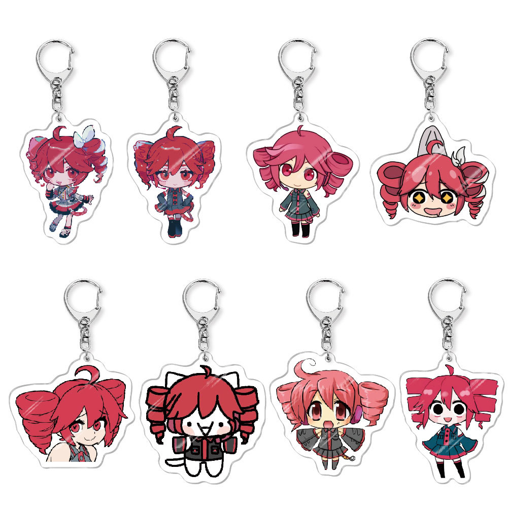 Kasane Teto‌ Plush Anime Keych - огляд і ціна Resin Art Keychain