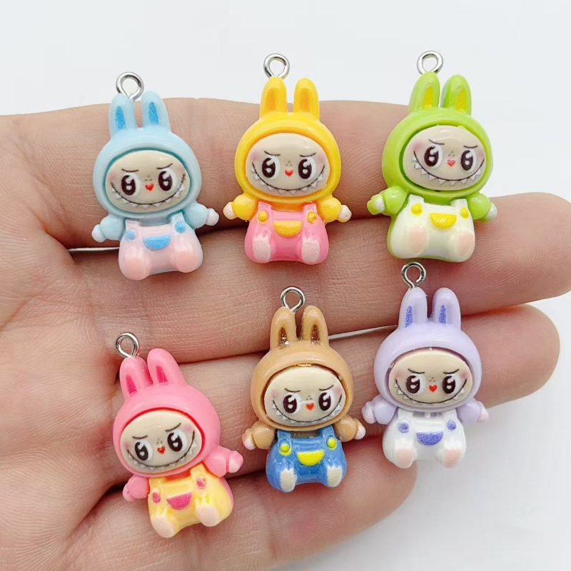 10Pcs Kawaii Rabbit Strawberry - огляд і ціна Resin Art Jewelry Kit