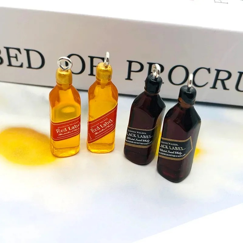 10Pcs Tiny Wine Bar Bottle Res - огляд і ціна Resin Art Jewelry Kit