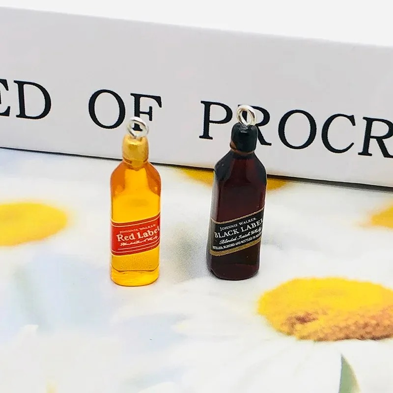 10Pcs Tiny Wine Bar Bottle Res - огляд і ціна Resin Art Jewelry Kit