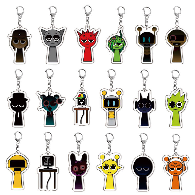 Incredibox Sprunky Beats Rhyth - огляд і ціна Resin Art Keychain
