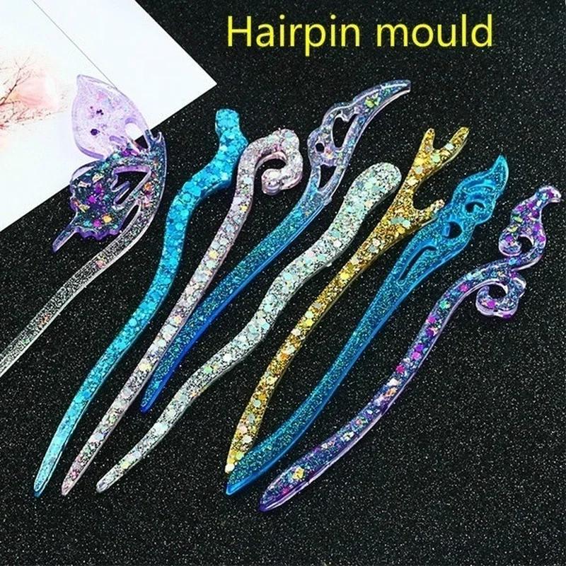 New Transparent Hairpin Silico - огляд і ціна Resin Art And Deco