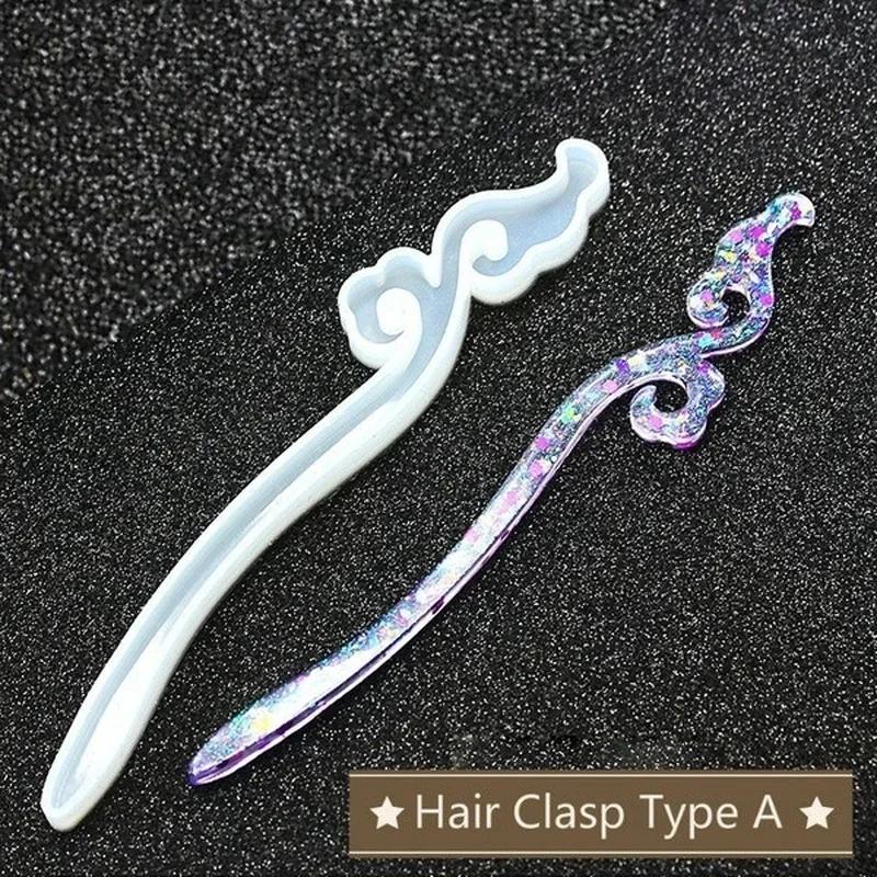 New Transparent Hairpin Silico - огляд і ціна Resin Art And Deco