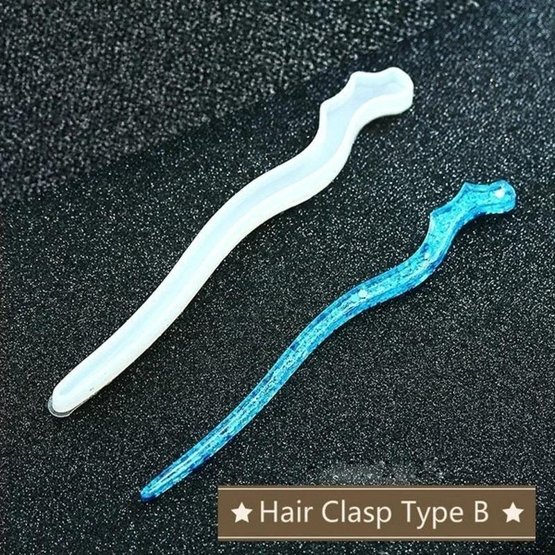 New Transparent Hairpin Silico - огляд і ціна Resin Art And Deco