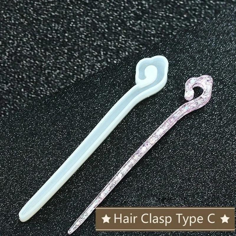New Transparent Hairpin Silico - огляд і ціна Resin Art And Deco