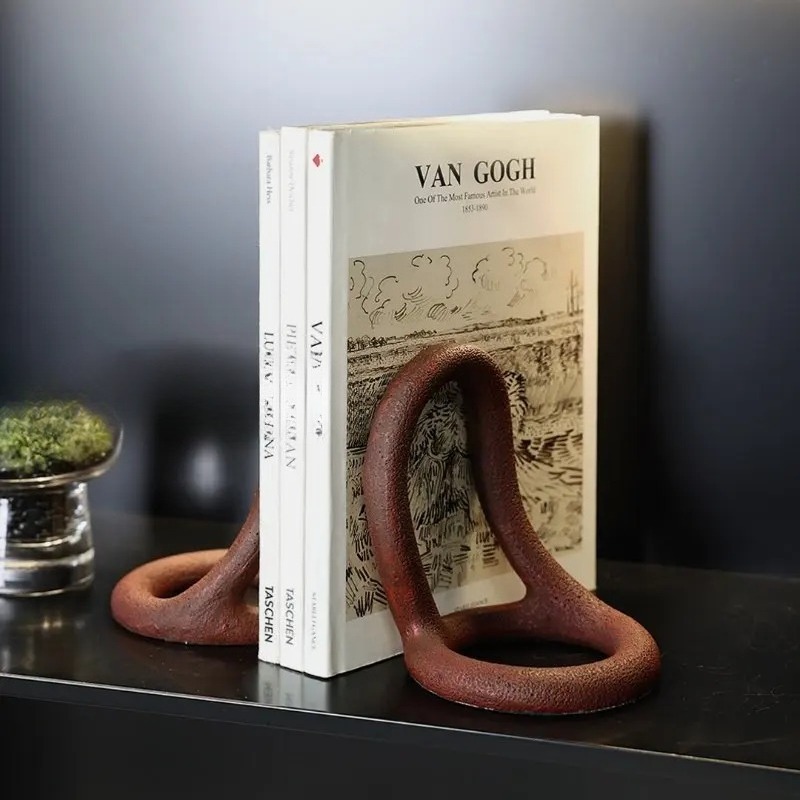Minimalist Bookends for Office - огляд і ціна Resin Art Book