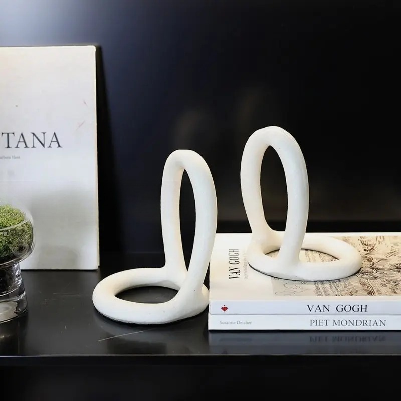 Minimalist Bookends for Office - огляд і ціна Resin Art Book