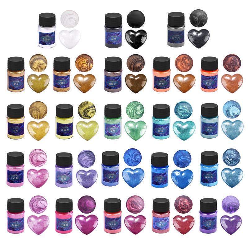 24Colors Epoxy Resin Dye Mica  - огляд і ціна Pearl Powder Resin