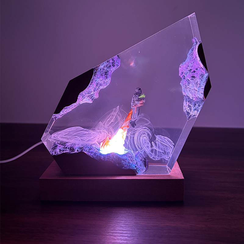 Sci-fi Anime Figure Organism R - огляд і ціна Resin Art Light