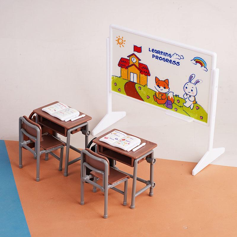 1 Set Classroom Decor Toy 1:12 - огляд і ціна Resin Art Book