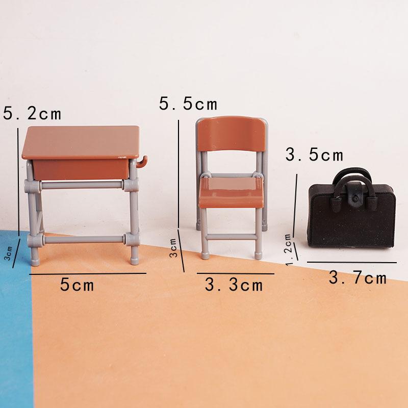 1 Set Classroom Decor Toy 1:12 - огляд і ціна Resin Art Book