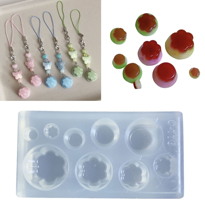 Cute Pudding Shape Silicone Mo - огляд і ціна Resin Art Glue