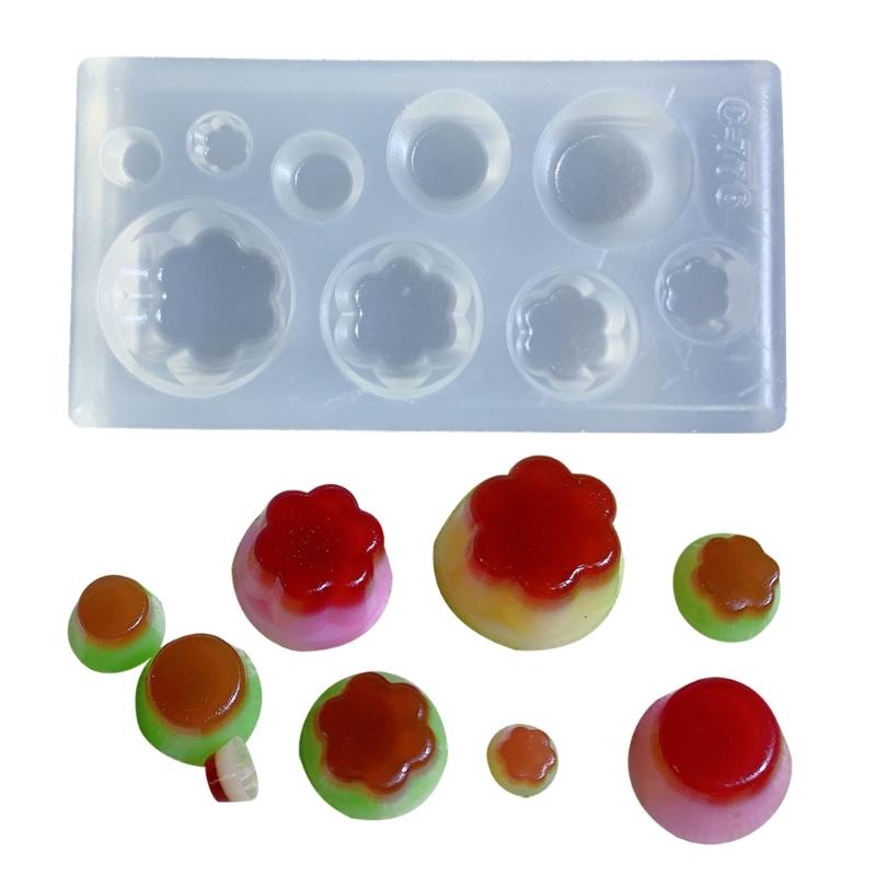 Cute Pudding Shape Silicone Mo - огляд і ціна Resin Art Glue