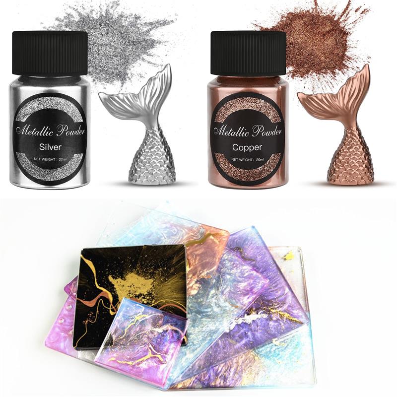 20 Ml Shimmer Metallic Gold Si - огляд і ціна Pearl Powder Resin