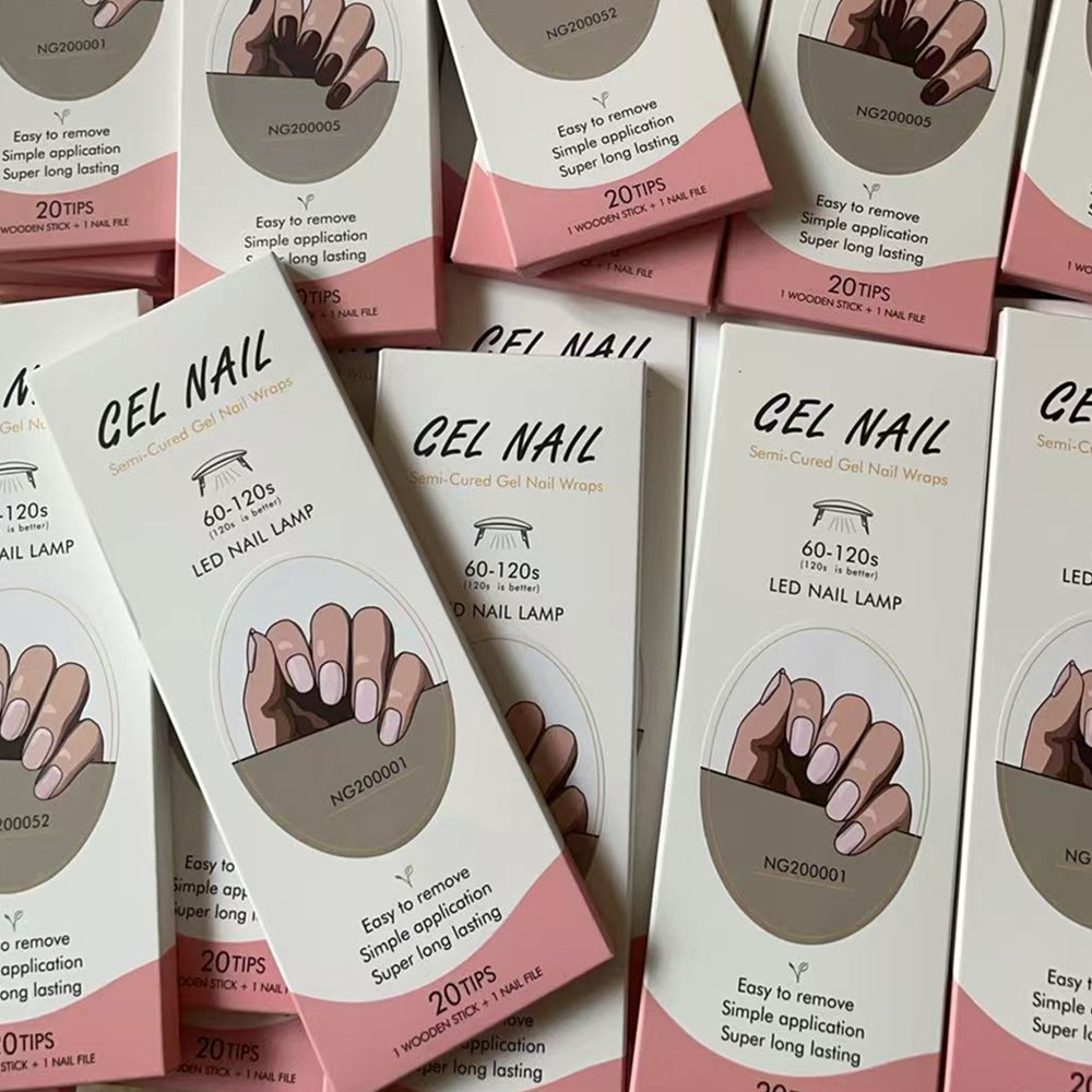 Huizi French Gel Nail Strips P - огляд і ціна Uv Lamp Nail Resin
