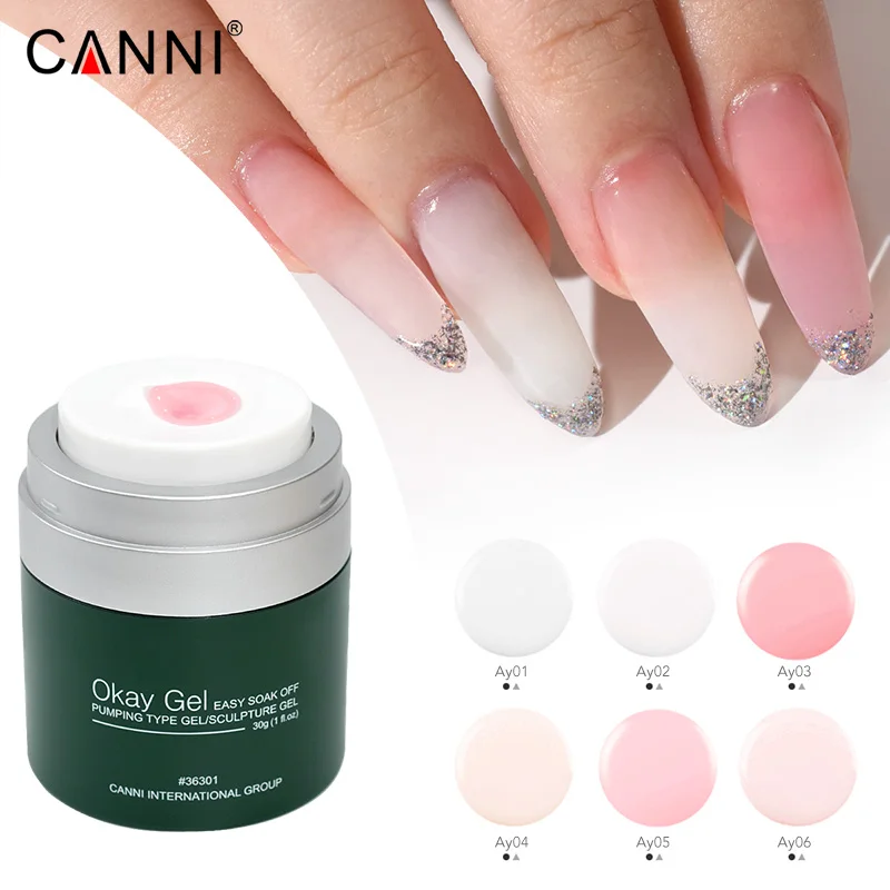 30g CANNI Air Pump Extension G - огляд і ціна Uv Lamp Nail Resin