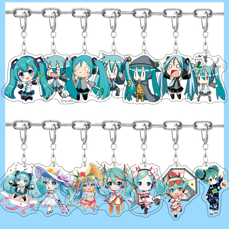 Hatsune Miku Anime Acrylic Cut - огляд і ціна Resin Art Keychain