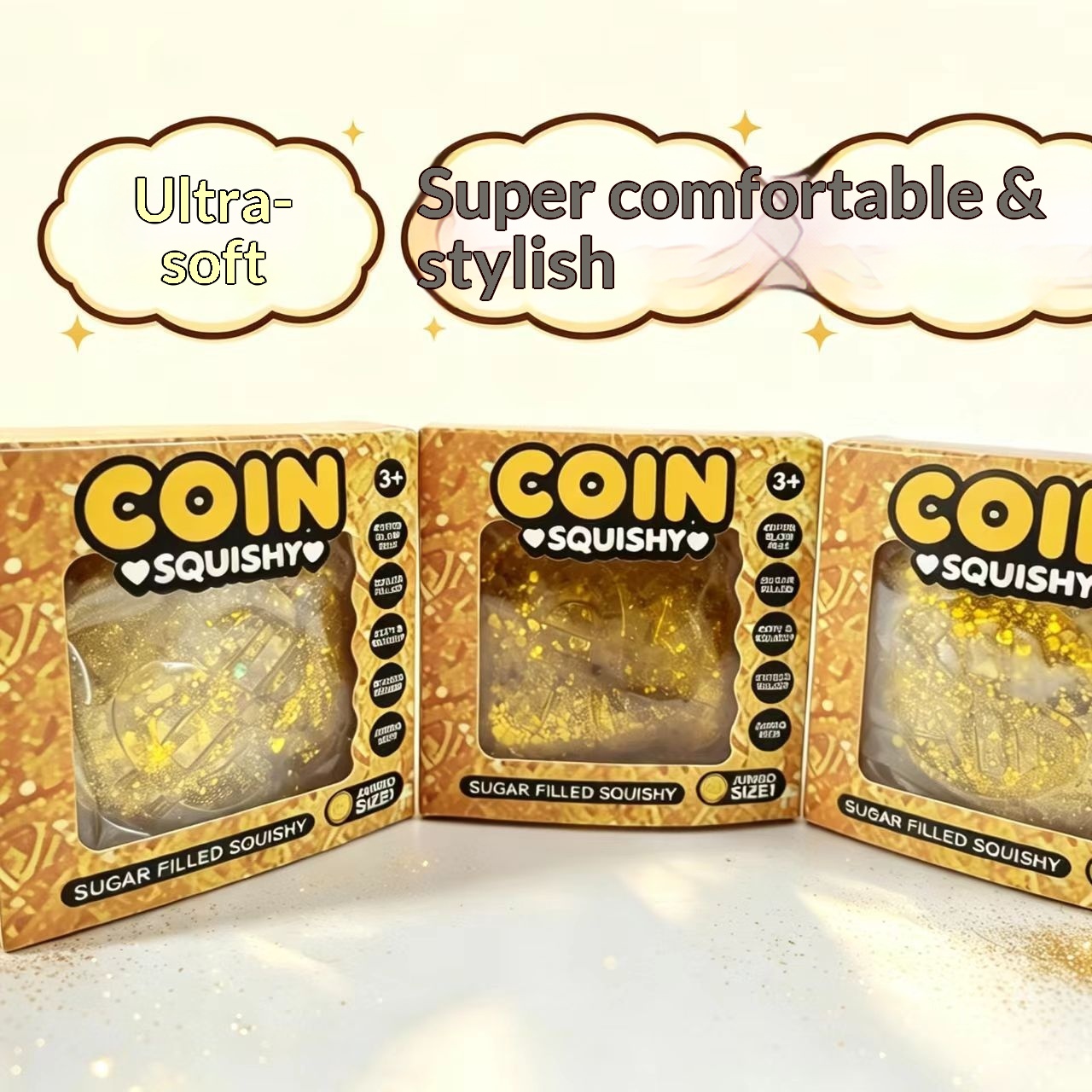 12pcs/Full Case 8.5cm Glitter  - огляд і ціна Resin Art And Deco