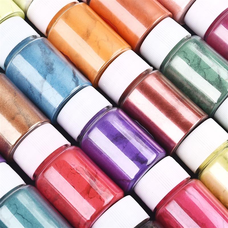 6 Pcs-Set Epoxy Resin Dye Mica - огляд і ціна Pearl Powder Resin