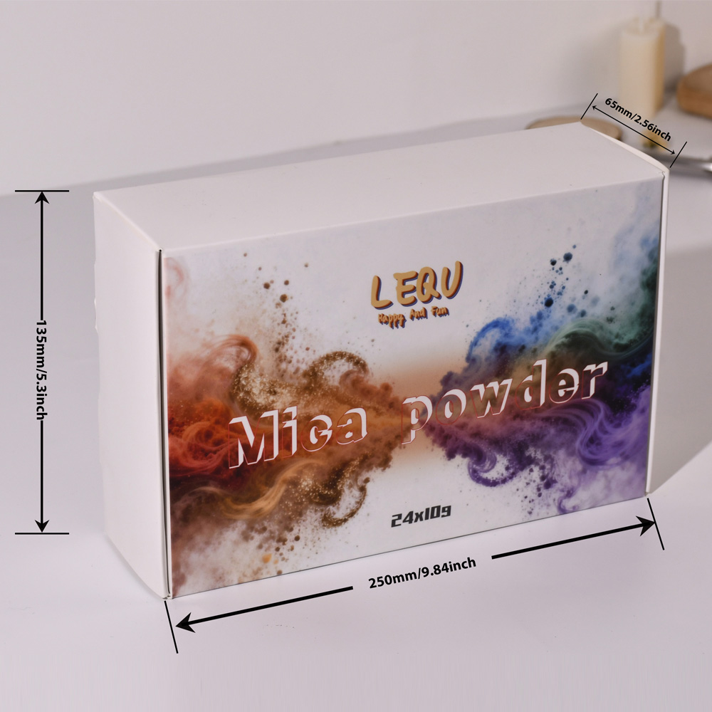 24-Color Chameleon Mica Powder - огляд і ціна Pearl Powder Resin