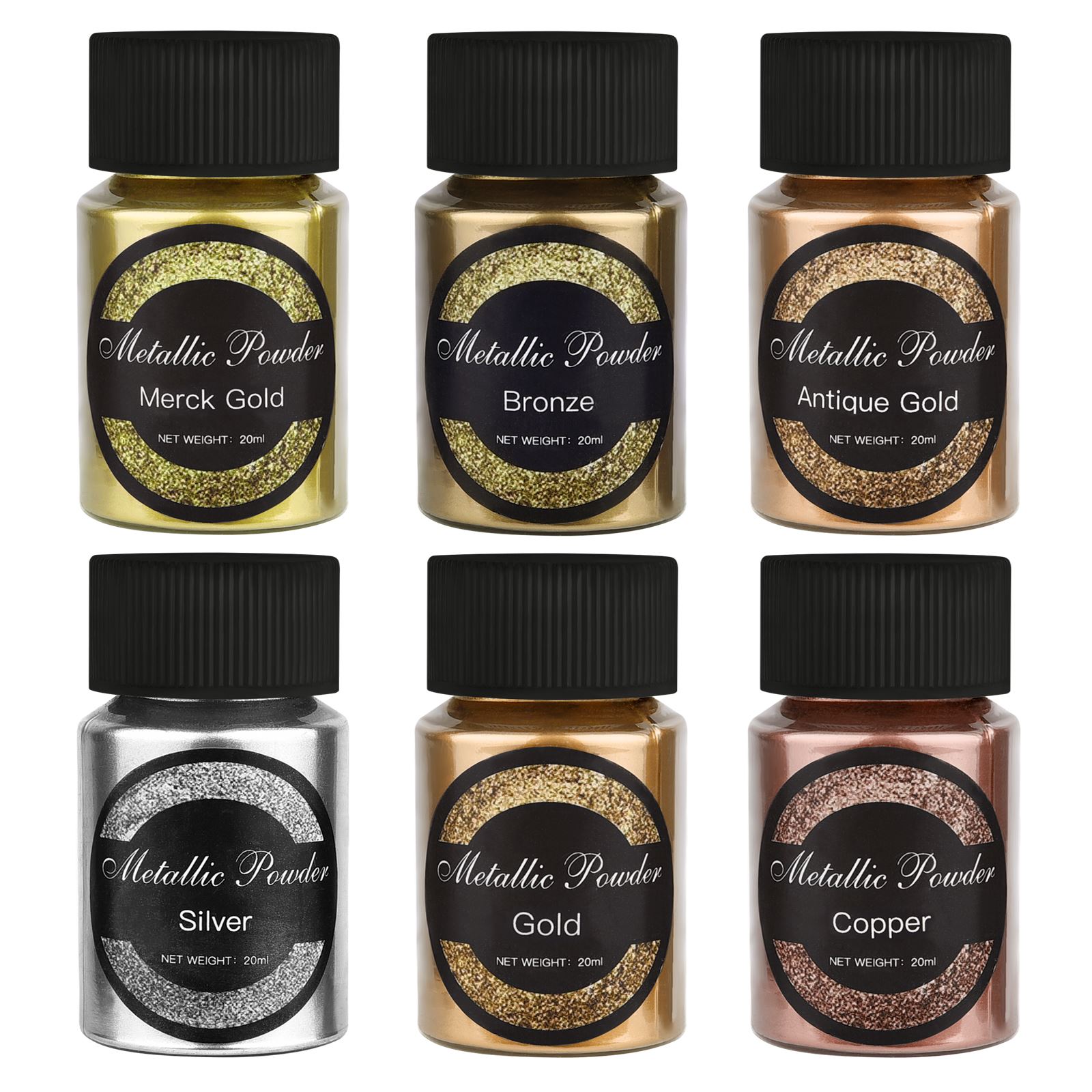 20ml/Bottle Metallic Glitter P - огляд і ціна Pearl Powder Resin