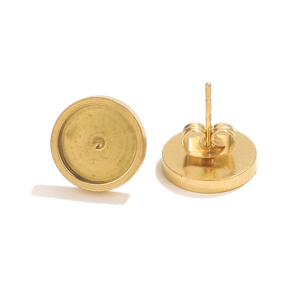 10pcs Stainless Steel Gold Ear - огляд і ціна Resin Art Jewelry Kit