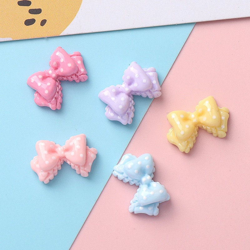 7 Colors Mini Bow Resin Charms - огляд і ціна Resin Art Phone Case